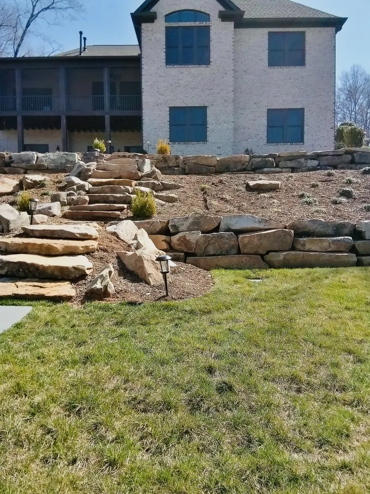 Expert landscape design in Greenville, SC by Vivid Earth Land Designs