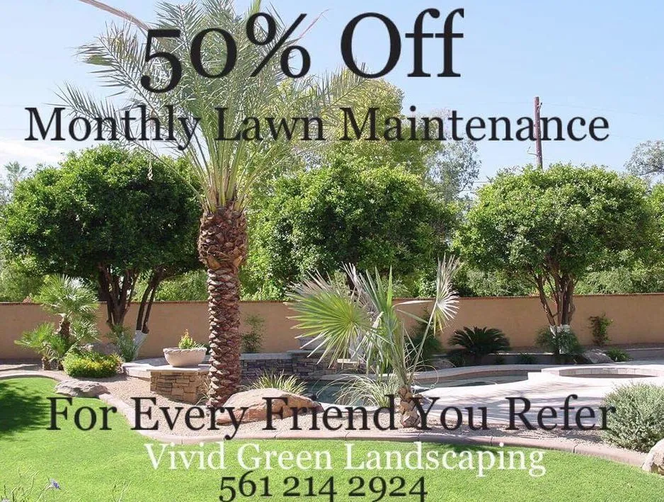 Reliable lawn care service in Loxahatchee, FL - Vivid Green Landscaping