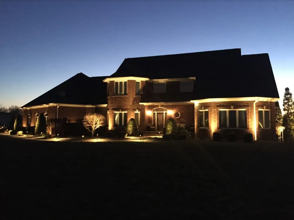 Reliable landscaping services for homes in Evansville, IN by Vivid Landscape & Lighting