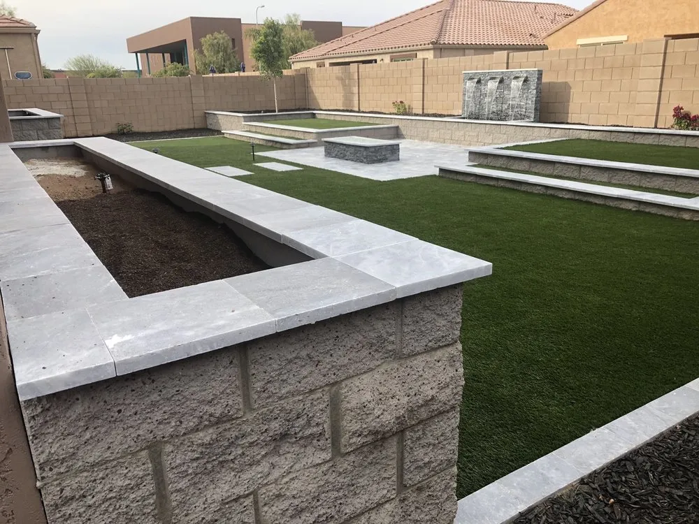 Custom lawn care service for year-round maintenance in Casa Grande, AZ by Vivid Landscaping