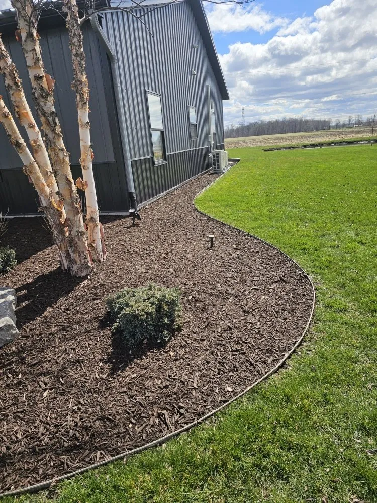 Affordable landscape design in Wayland, MI by Vivid Lawn Services