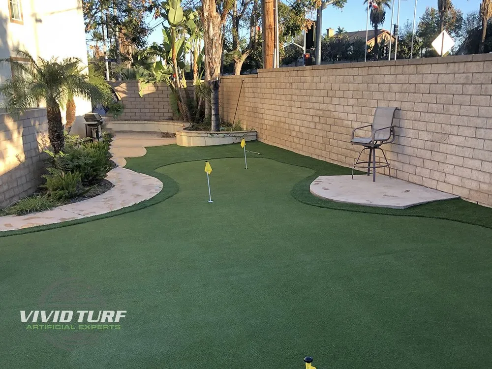 Custom residential landscaping in Huntington Beach, CA by Vivid Turf