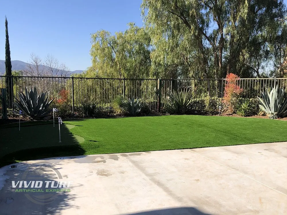 Custom residential landscaping in Huntington Beach, CA by Vivid Turf