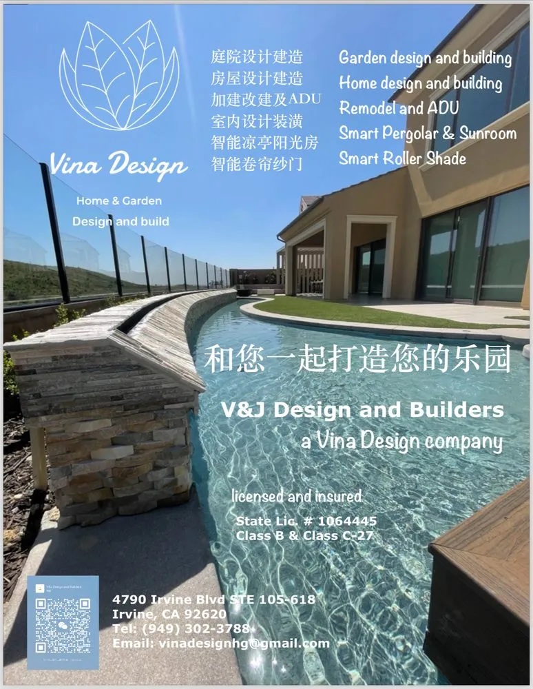 Top-rated lawn care service in Irvine, CA - V&J Design and Builders