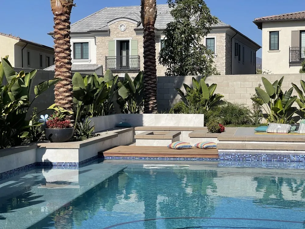 Professional landscaping services for homes in Irvine, CA by V&J Design and Builders