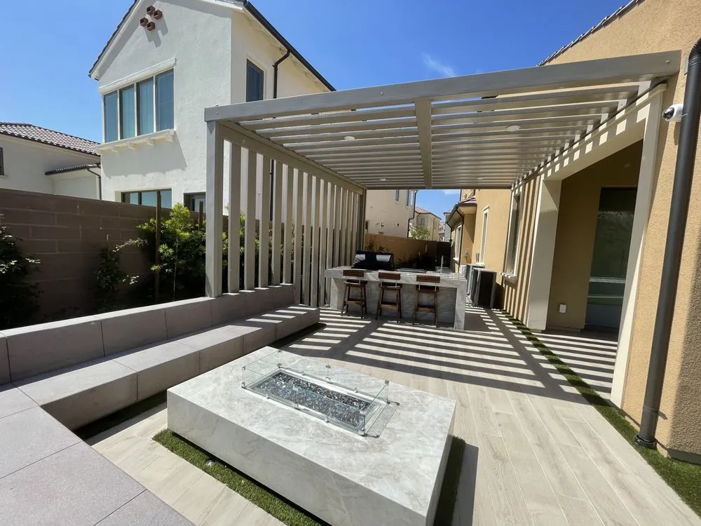 Local landscaping services for homes in Irvine, CA by V&J Design and Builders