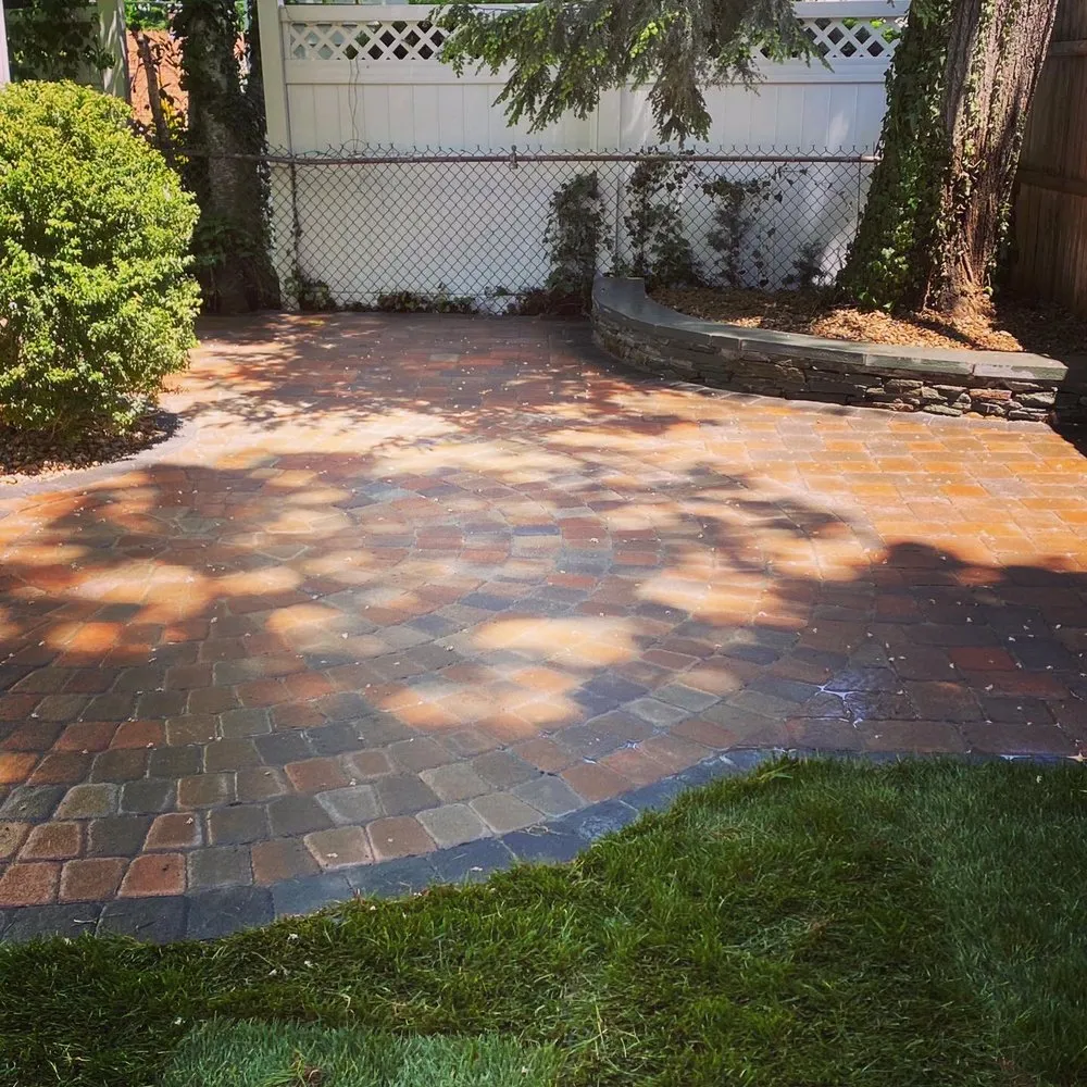 Custom landscape installation in Lynn, MA - Vjr Nolasco's