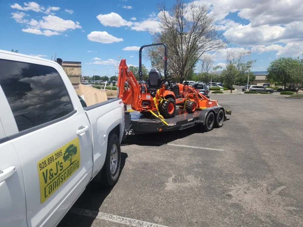 Professional residential landscaping for residential properties in Paulden, AZ by V&J's Landscaping