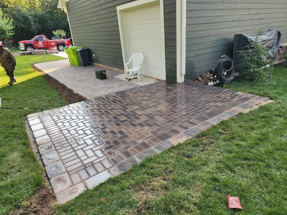 Affordable landscape installation in Burlington, WI by VK Landscaping