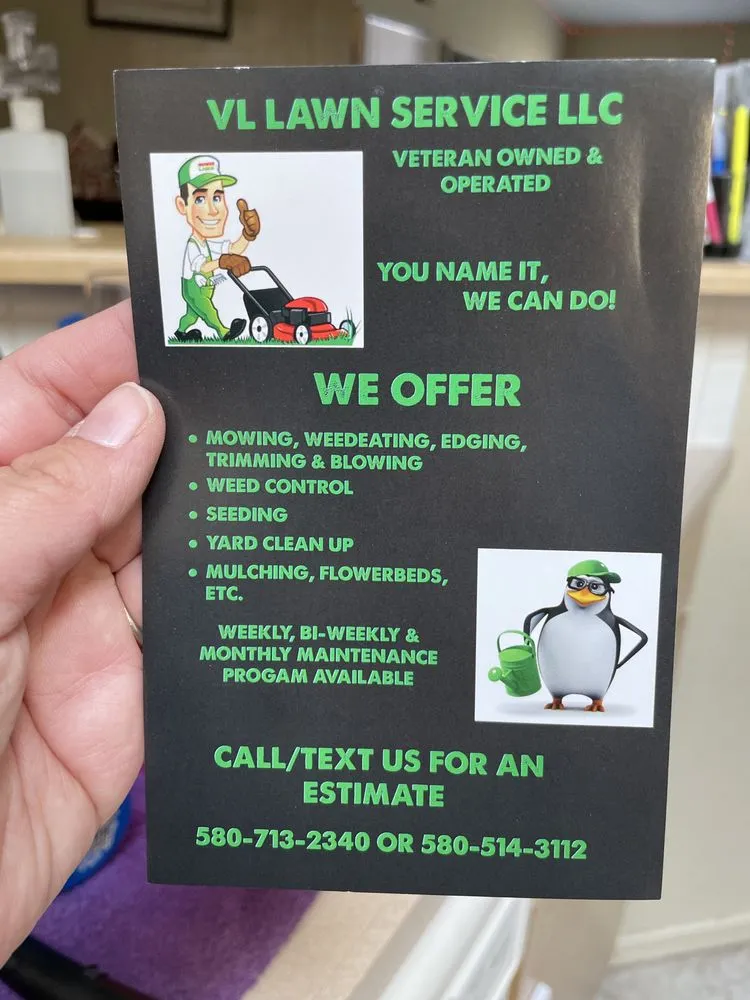 Reliable yard cleanup service for residential properties in Lawton, OK by VL Lawn Service