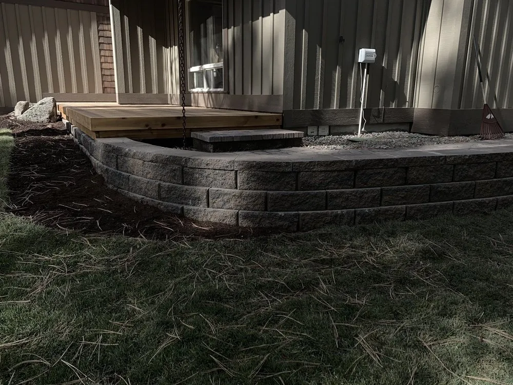 Professional residential landscaping with custom design in Bend, OR by VLS Landscape Solutions