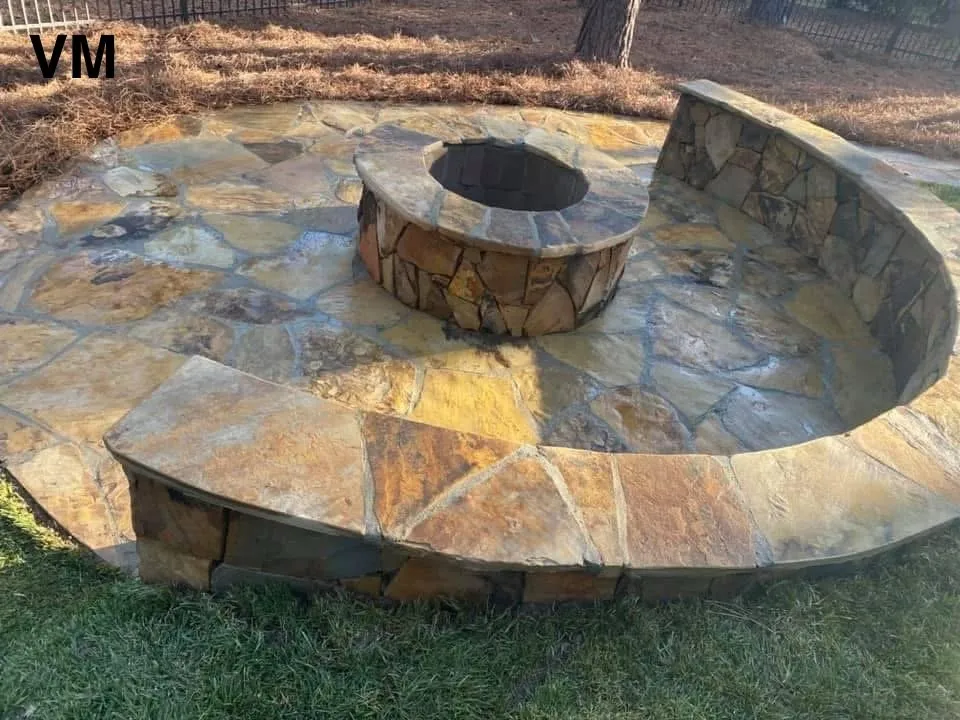 Trusted residential landscaping for homes in Huntersville, NC by VM Landscape and Stone