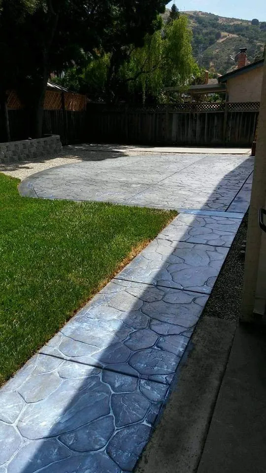 Local landscape installation with custom design in Gilroy, CA by V&M Landscaping