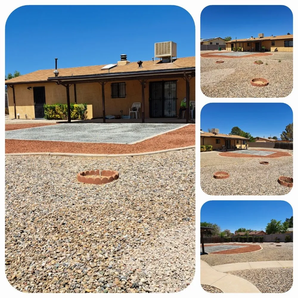 Custom garden landscaping experts serving Rio Rancho, NM - V&M Yard Services