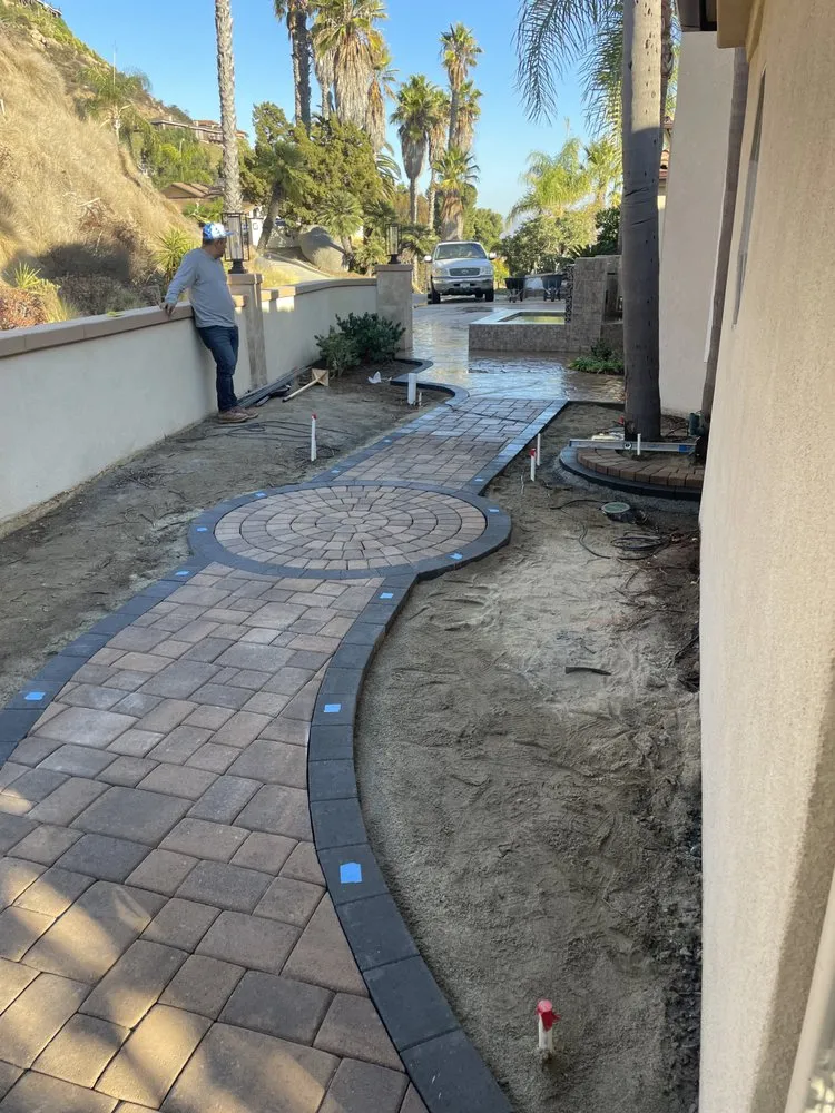 Expert garden landscaping with custom design in Spring Valley, CA by VMD Landscape Service