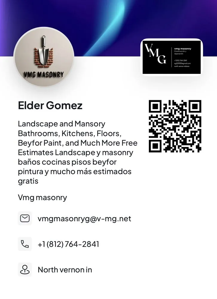 Affordable landscaping services for residential properties across North Vernon, IN - VMG Masonry