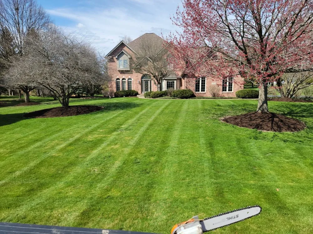 Custom yard maintenance in Elgin, IL by VMN Lawn Service & Snow Removal
