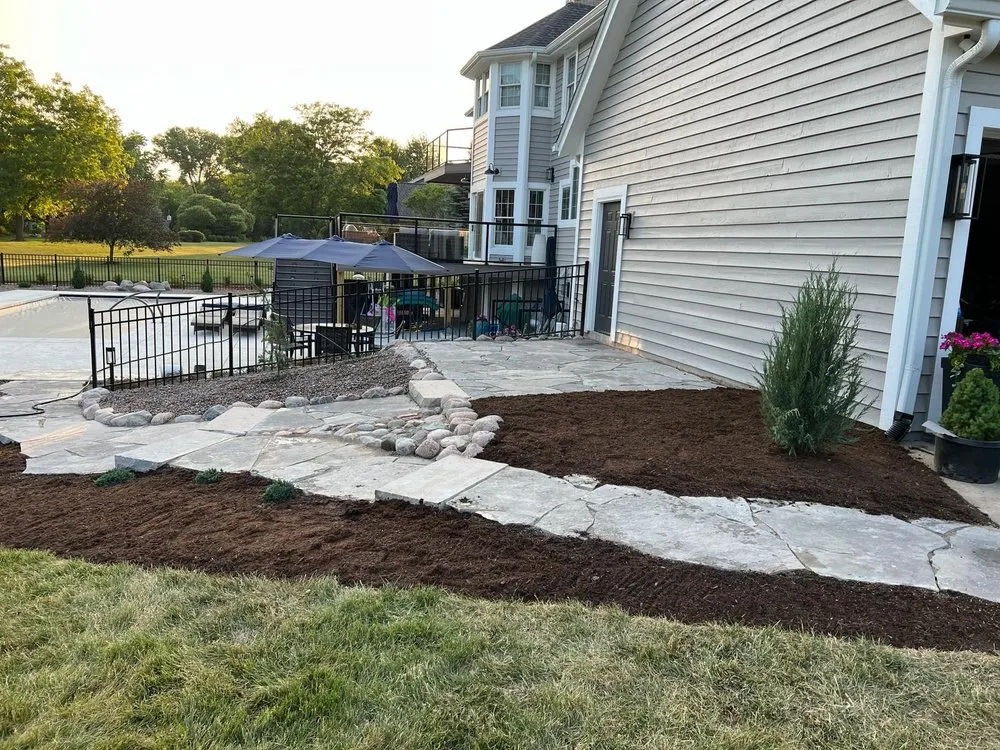 Professional lawn mowing service for homes across Elgin, IL - VMN Lawn Service & Snow Removal