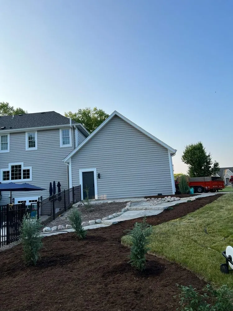 Local landscape design for residential properties across Elgin, IL - VMN Lawn Service & Snow Removal