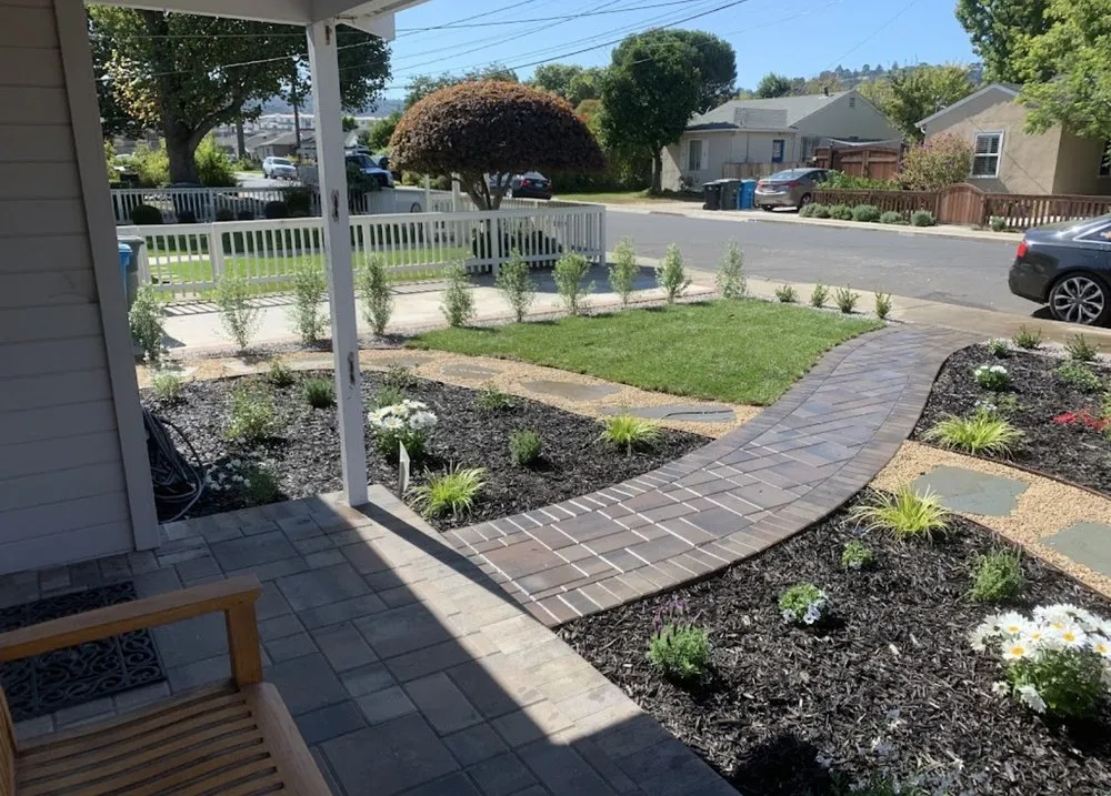 Affordable landscape installation in Redwood City, CA - VMS Landscape Design
