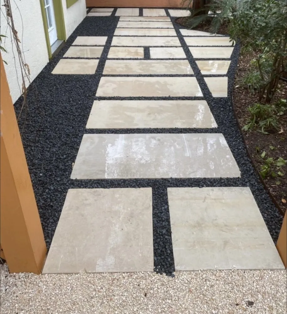 Affordable landscape installation in Austin, TX - Vnovascape