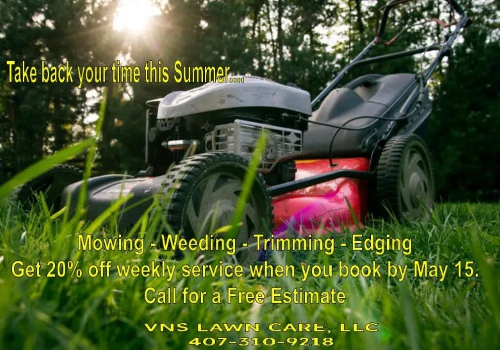 Local yard maintenance for year-round maintenance in Longwood, FL by VNS Lawn Care