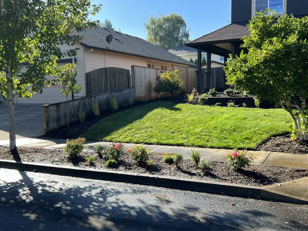 Affordable lawn mowing service for homes in McMinnville, OR by Von Landscaping