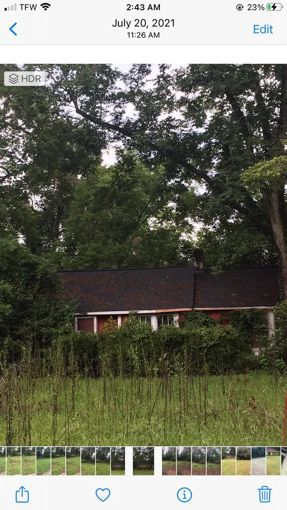 Custom garden landscaping in Albany, GA by Von Lawn Care