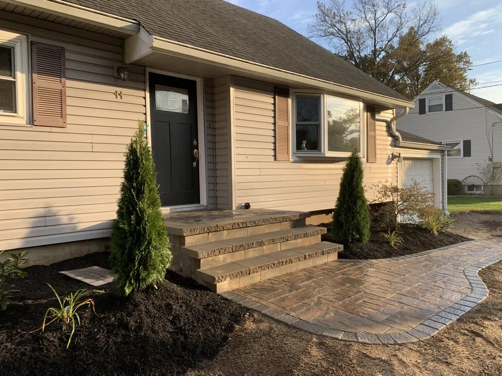 Local lawn mowing service with custom design across East Brunswick, NJ - Vonch's Landscaping