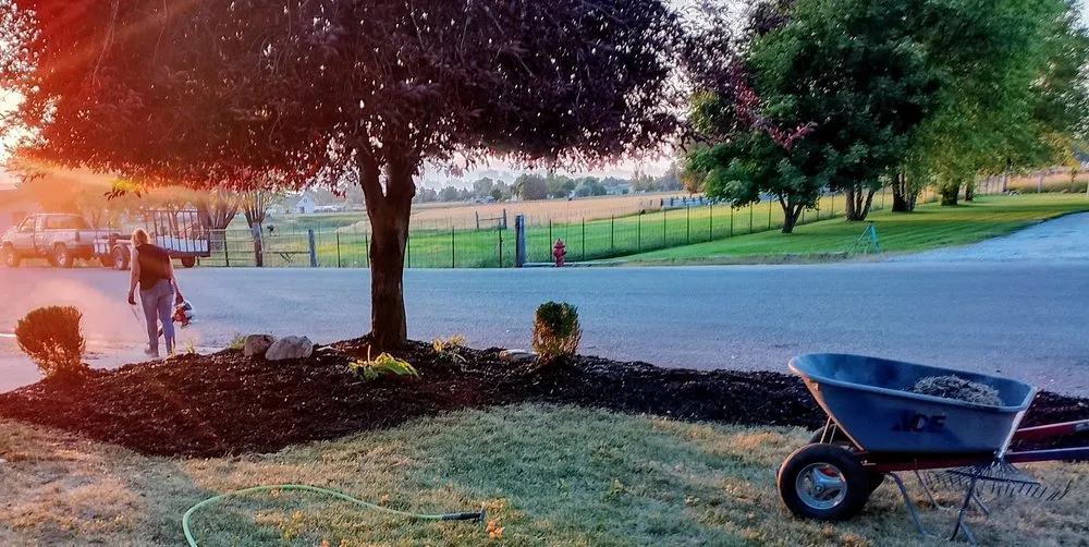 Trusted garden landscaping with custom design across Preston, ID - Vortex Lawn Care