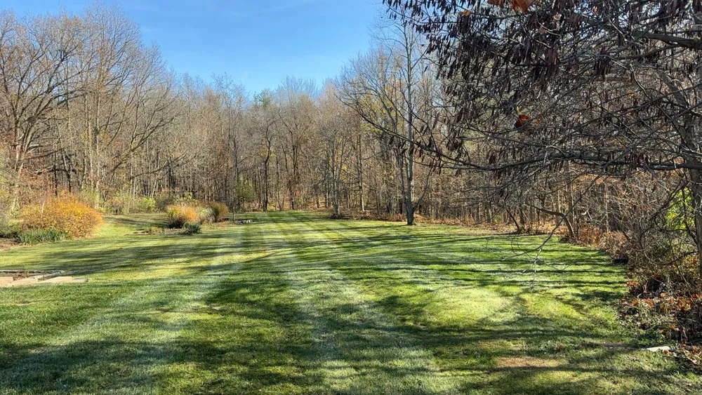 Professional lawn mowing service in Columbia City, IN by Vose & Sons Landscaping