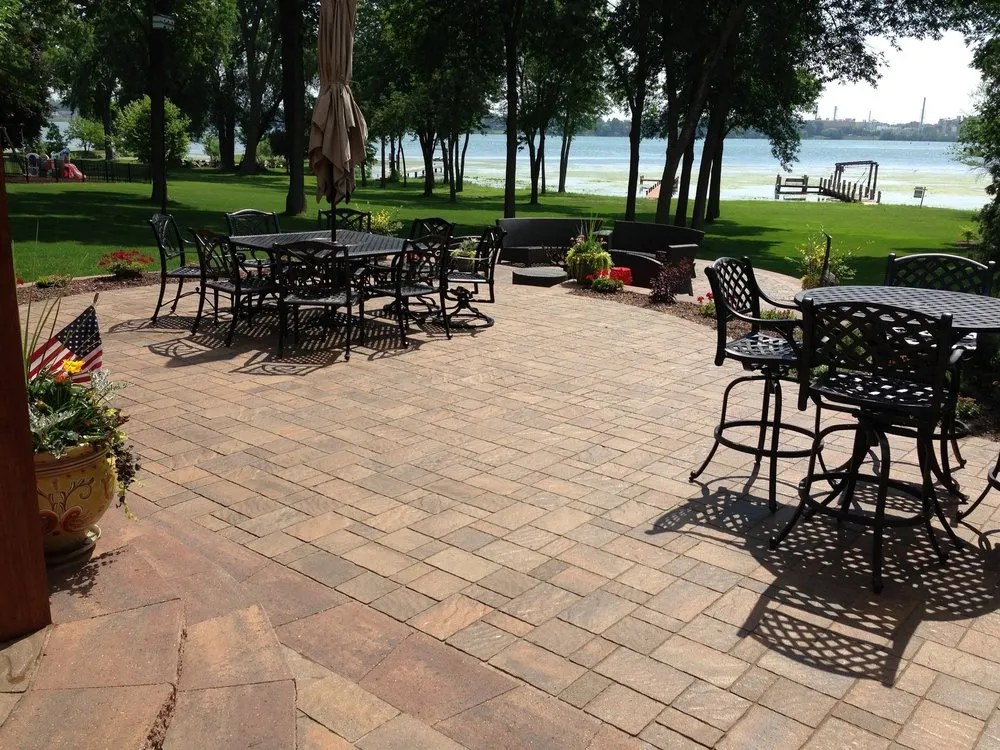 Professional landscape installation for residential properties across Kaukauna, WI - Vosters Custom Brick