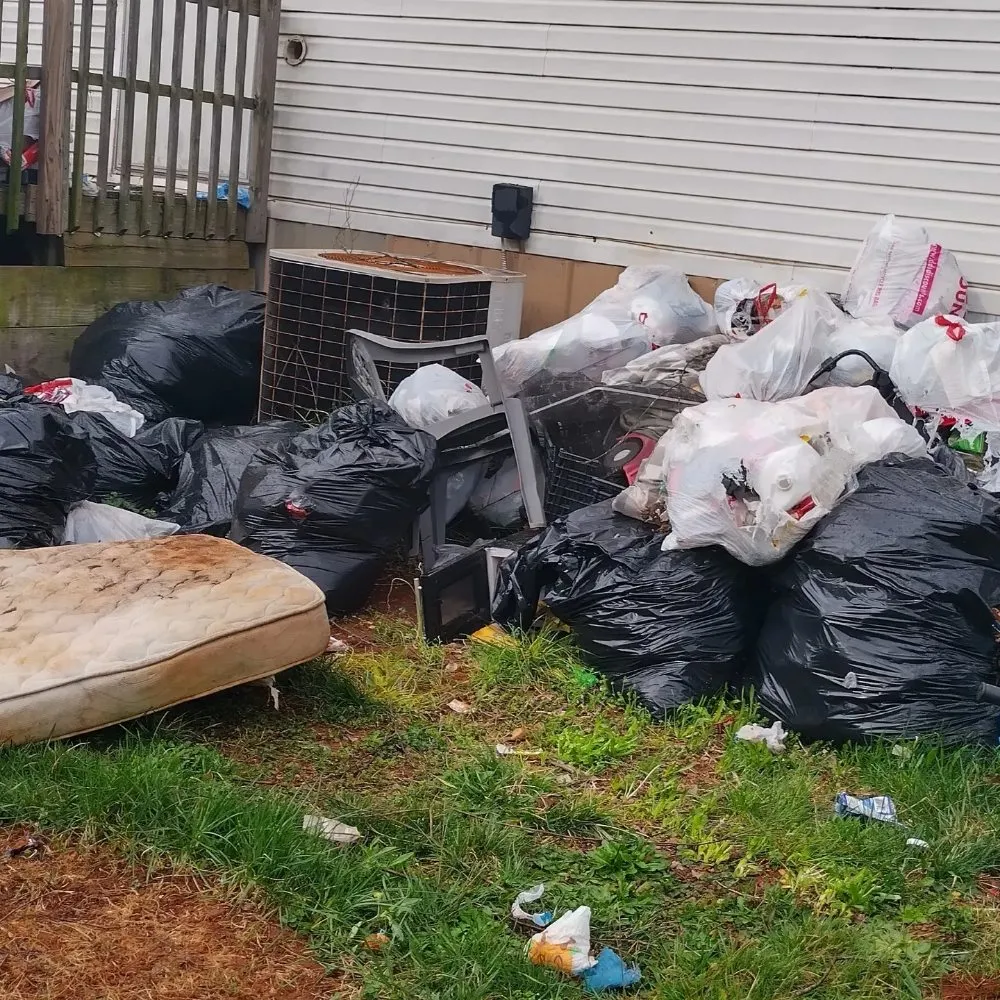 Custom yard cleanup service in Piedmont, SC by VOTS Junk Removal & Landscape Delivery