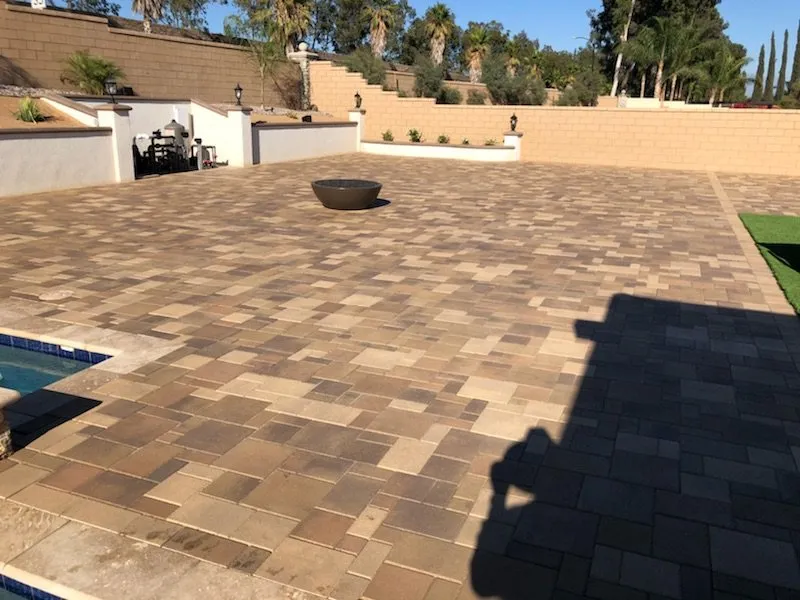Custom landscape design in Lake Elsinore, CA by VP Concrete Systems