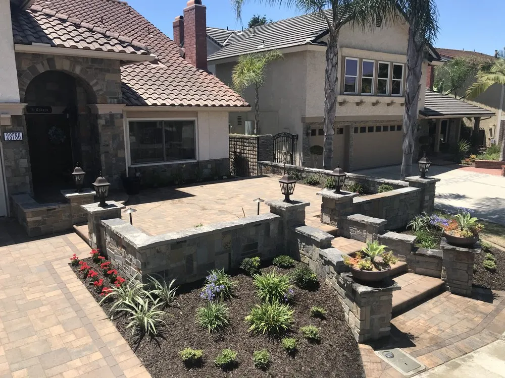 Expert lawn mowing service for outdoor upgrades across Lake Elsinore, CA - VP Concrete Systems