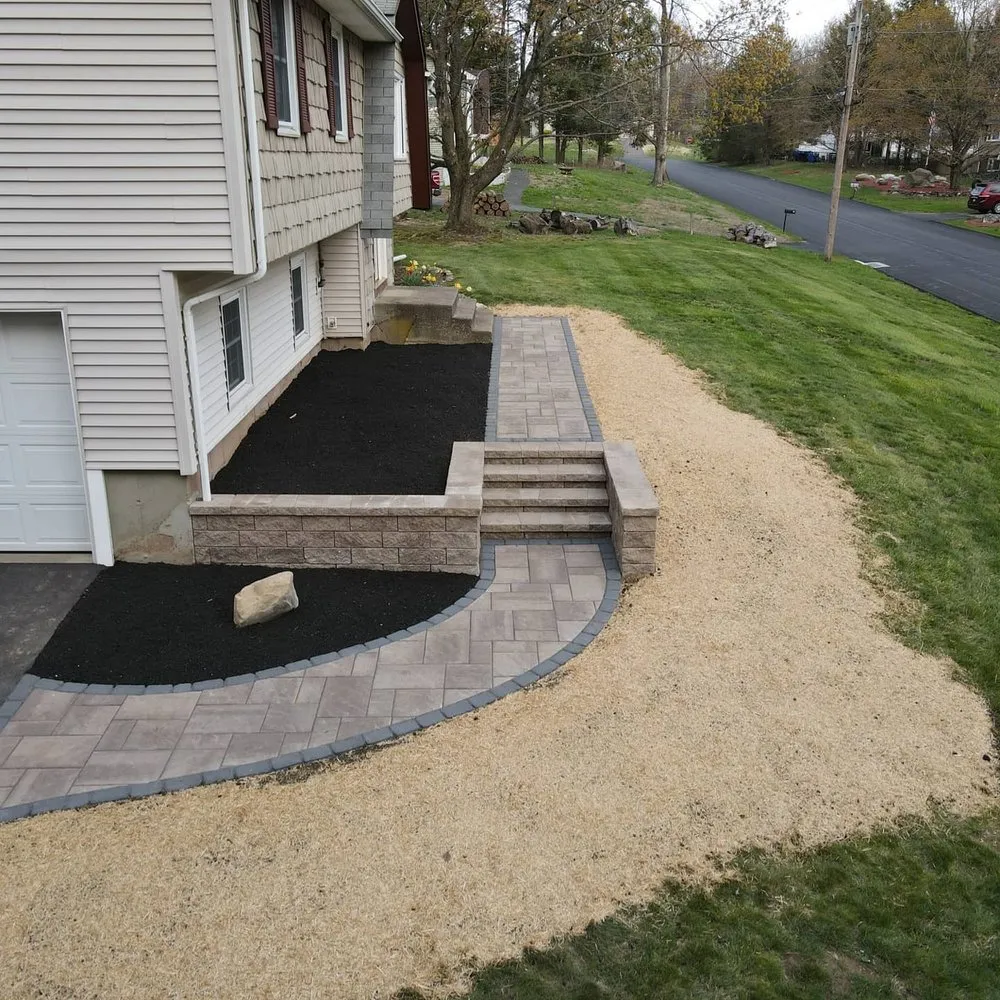 Local landscape design in Coventry, CT by VP Lawn and Landscape