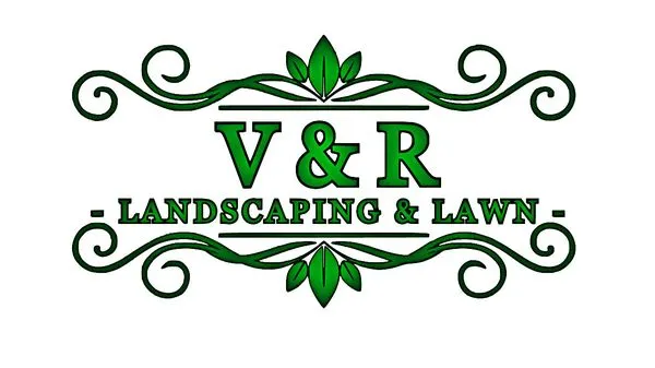 V&R Landscaping & Lawn Logo