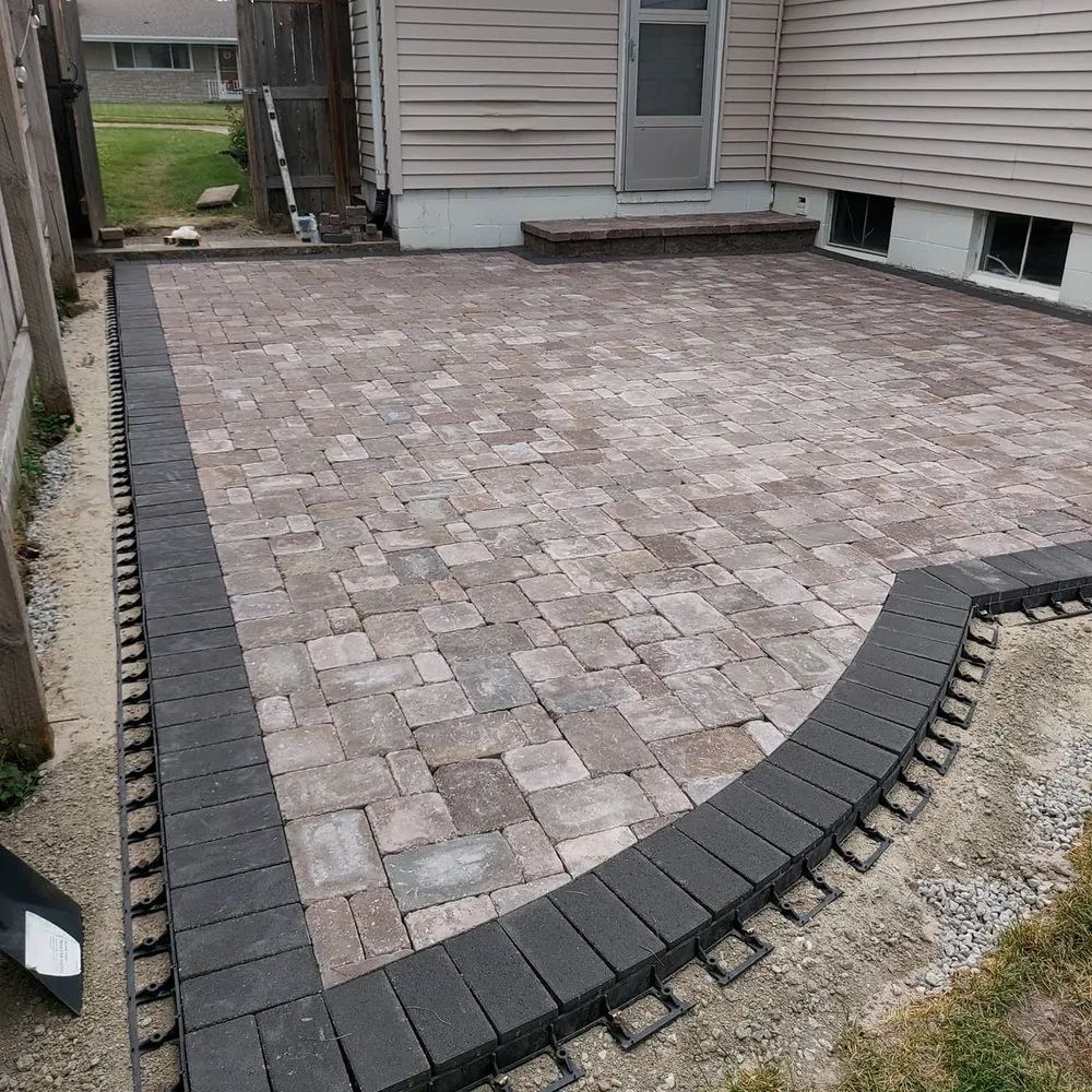 Local landscape installation in Omaha, NE by VR Landscaping
