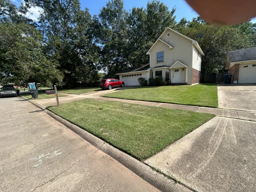 Expert outdoor landscaping in Bossier City, LA by VR Lawn Services