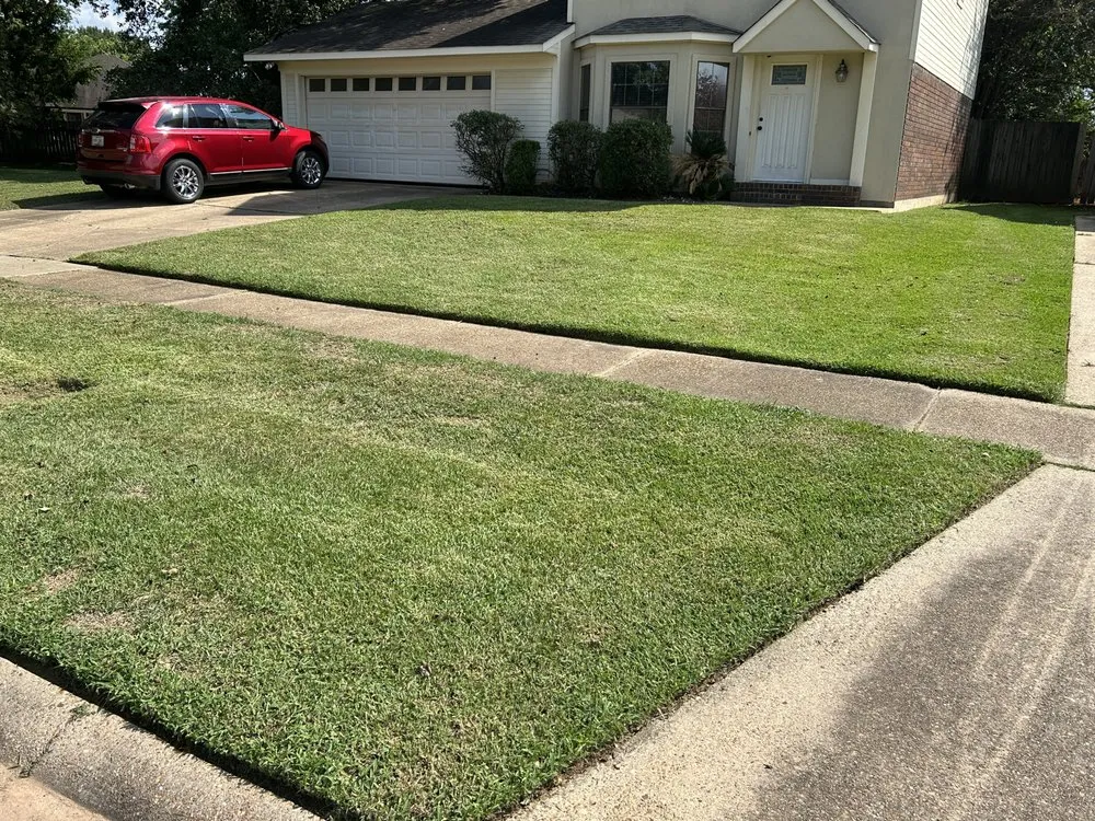 Professional landscape installation in Bossier City, LA by VR Lawn Services