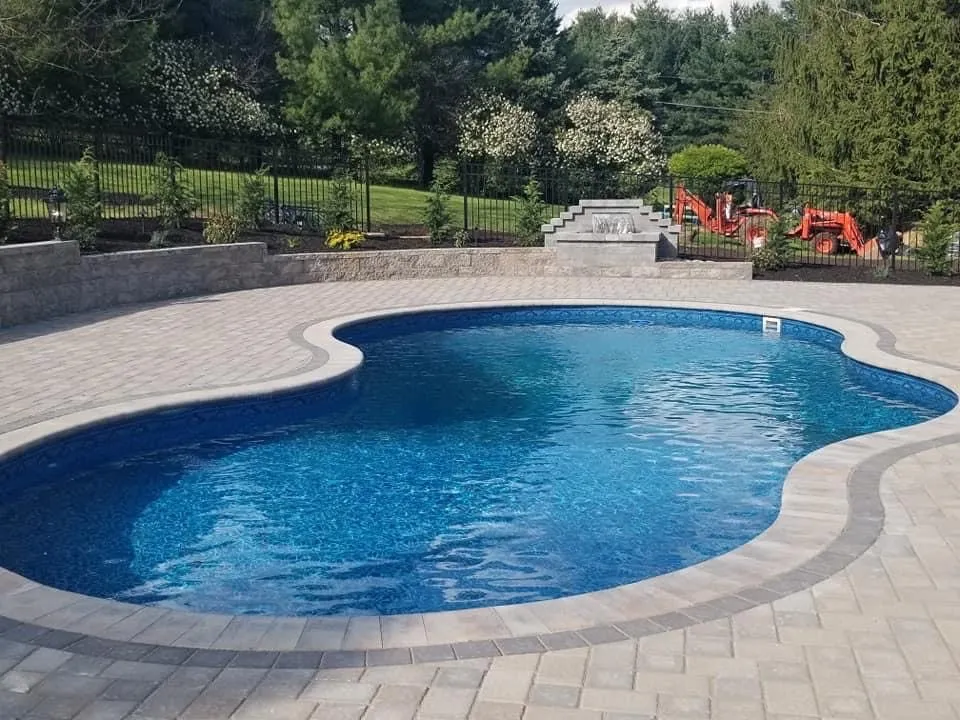 Expert landscape installation in Mount Olive Township, NJ by V.R. Morales Landscaping &Construction