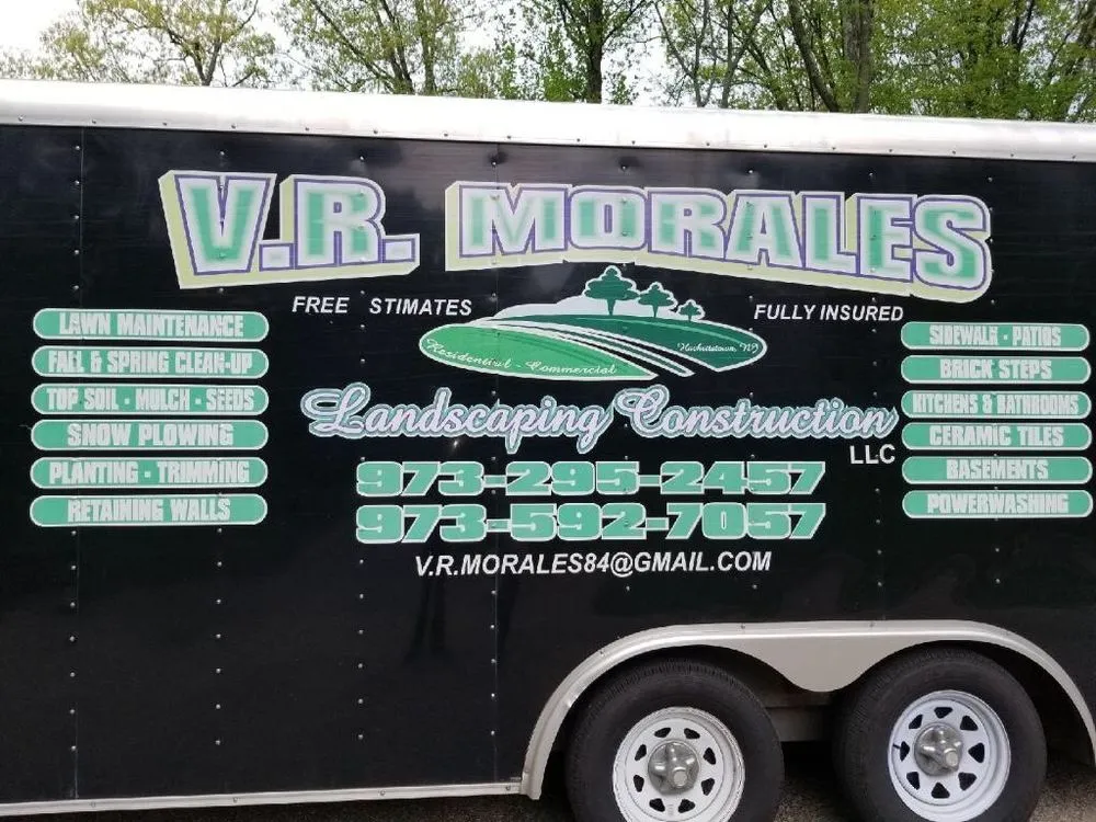 Expert garden landscaping with custom design across Mount Olive Township, NJ - V.R. Morales Landscaping &Construction