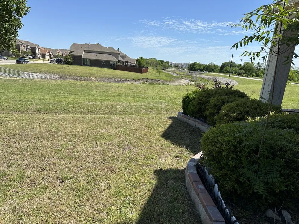 Expert landscaping services for homes in Richardson, TX by Vroom Lawn Care