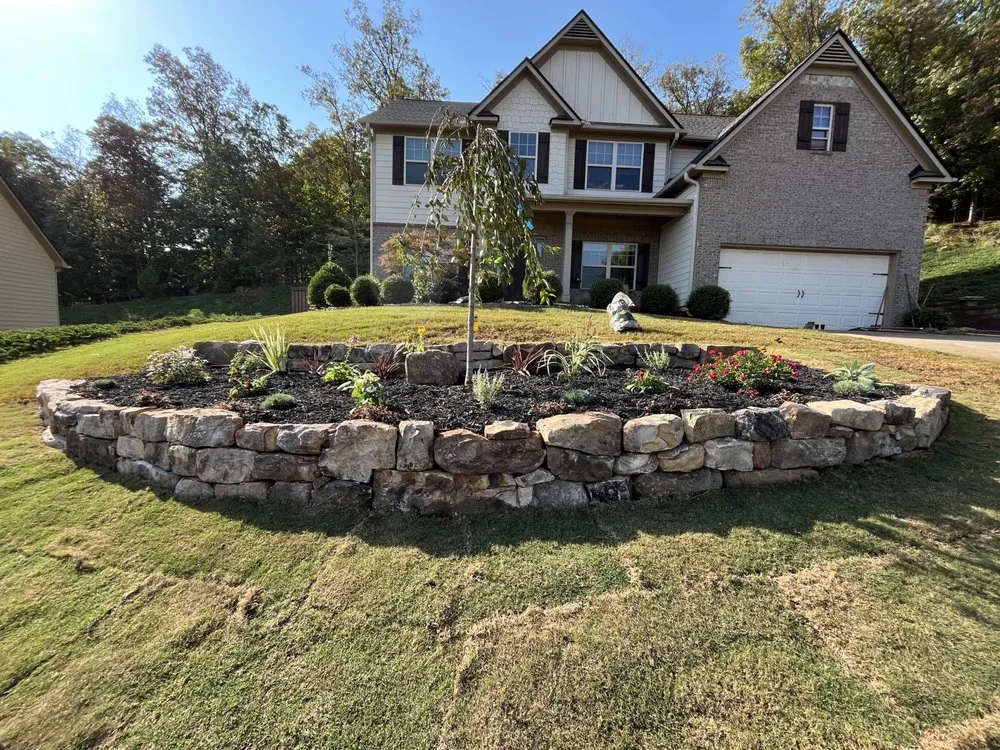 Custom landscaping services in Cumming, GA by VT Landscapes