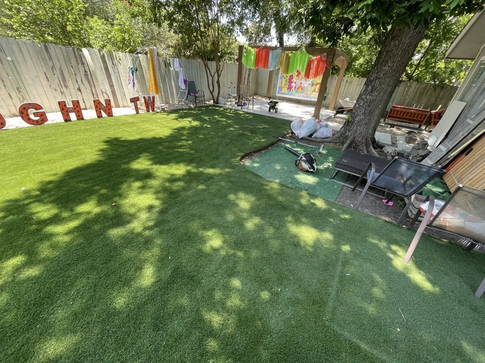 Professional outdoor landscaping in Austin, TX by Vt lawn care