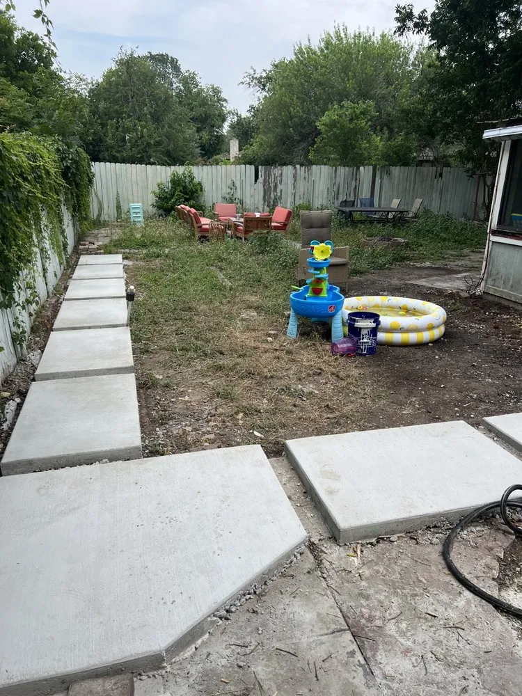 Custom landscape installation in Austin, TX by Vt lawn care