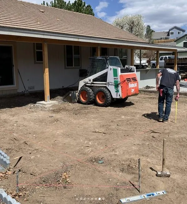 Custom yard maintenance in Spanish Springs, NV by Vulliety Custom Hardscape