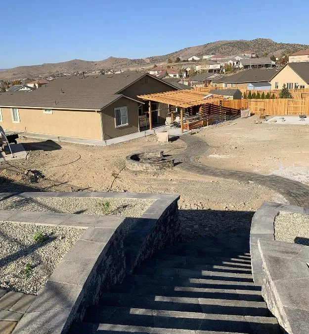 Trusted outdoor landscaping for homes across Spanish Springs, NV - Vulliety Custom Hardscape