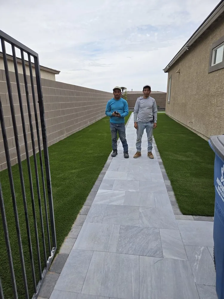 Top-rated lawn mowing service for residential properties across Las Vegas, NV - VV Landscaping