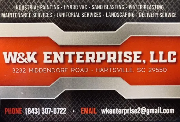 W & K Enterprise Logo